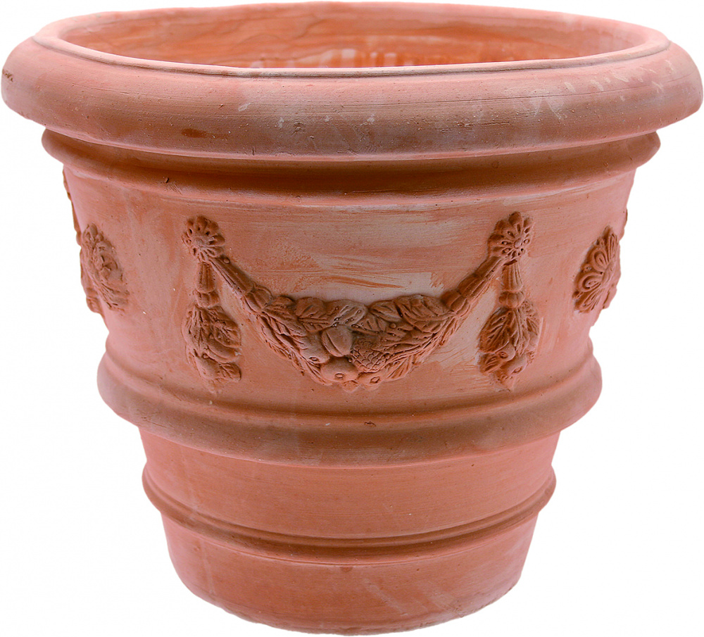 Vaso-terracotta-liscio-festonato-esterno-interno-gelo-toscana-mano-alto-basso-muro-cassetta-cubo-rotondo-angolo-piante-fiori-grtasse-arbusti-limoni-olivi-davanzale-ombrelli-orcio-anfora-moderno-classico-cipressi-rosone-ciotola-ovale-cilindro-italy-made-righe-dimensioni-piccolo-grande-angolare-gerla