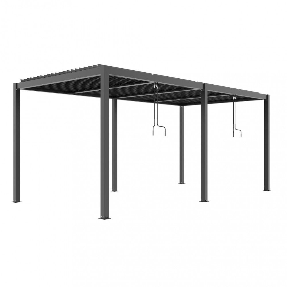 alluminio-pergola-bioclimatica-bianco-grigio-giardino- piscina-copertura-automatica-led-manuale