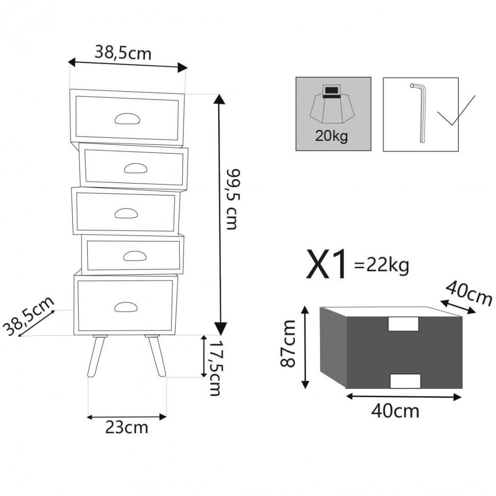 mobile-legno-interno-cassettiera-bagno-camera-armadio-moderno-ikea-cosma-cassetto-colorato-terracott