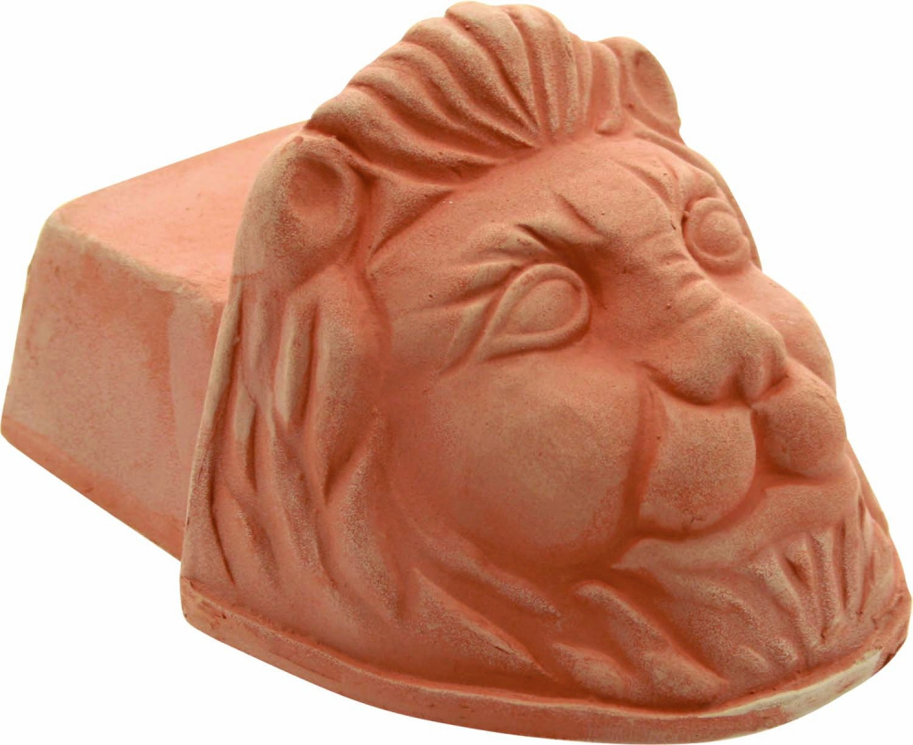 Piedino-Leone-Terracotta-Testa-Animale-Vasi-Fioriere-Esterno-Giardino-Prato-Toscana-Agriturismo-Pisa